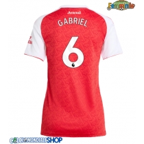 Maglie da calcio Arsenal Gabriel Magalhaes #6 Prima Maglia Femminile 2025-26 Manica Corta